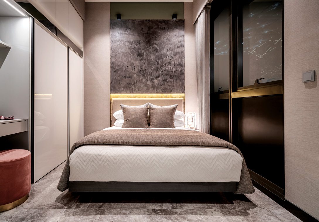 1-bedroom bedroom (for illustration only)