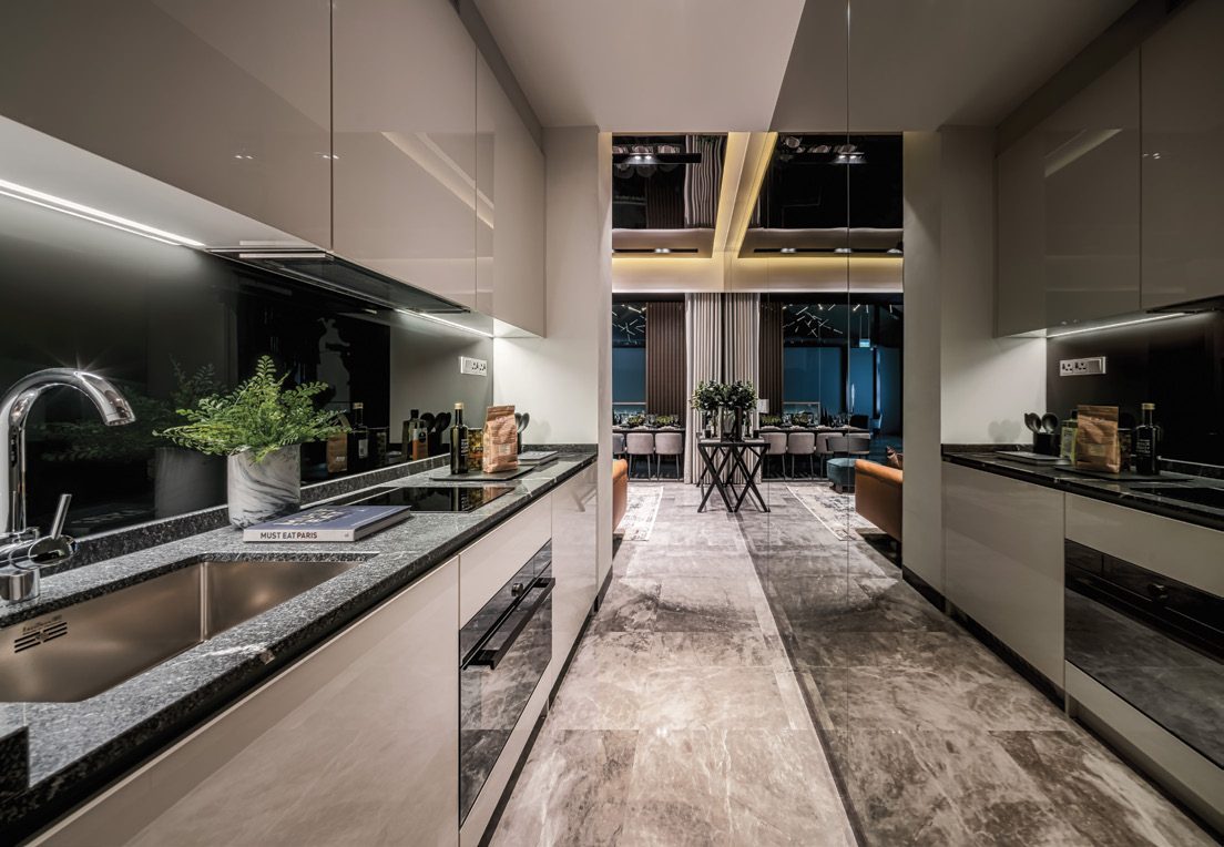 2-bedroom kitchen (for illustration only)