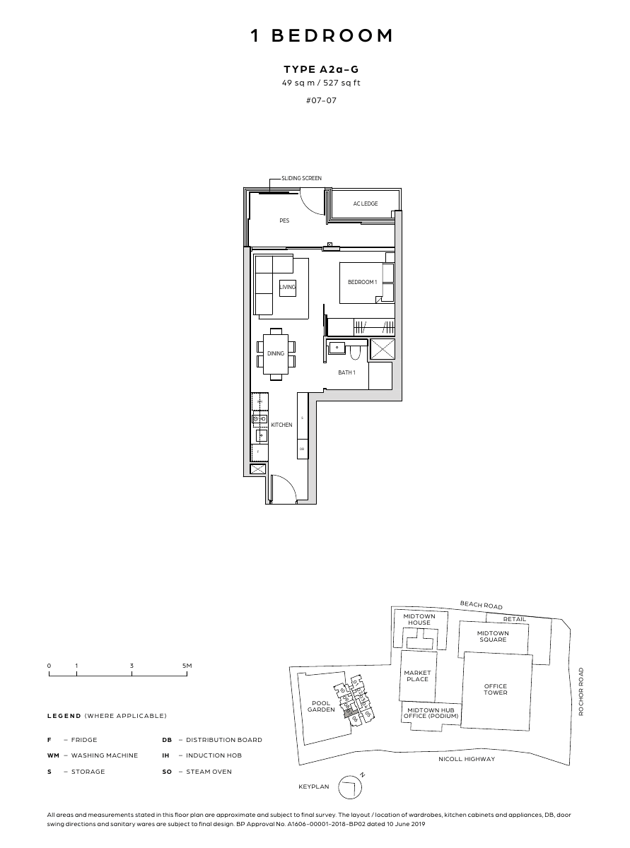 1-Bedroom, Type A2a-G