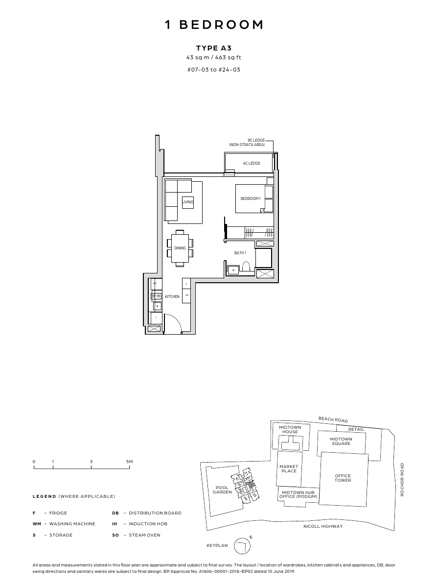 1-Bedroom, Type A3