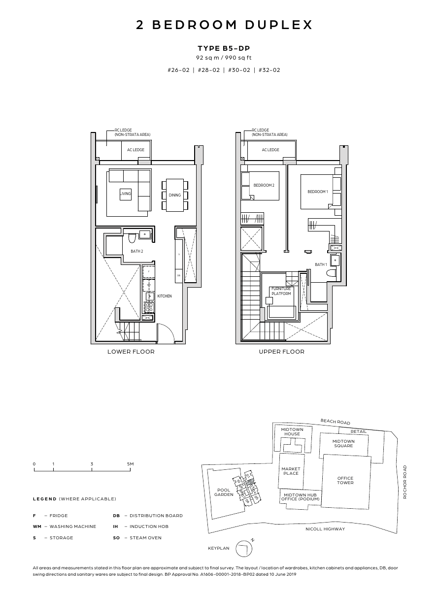 2-Bedroom Duplex, Type B5-DP